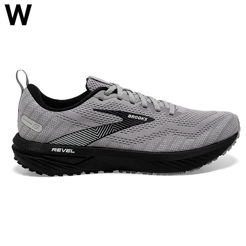 ブルックス メンズ ランニングシューズ レベル 6 グレー 楽天市場】ブルックス ランニングシューズ メンズBROOKS REVEL 6