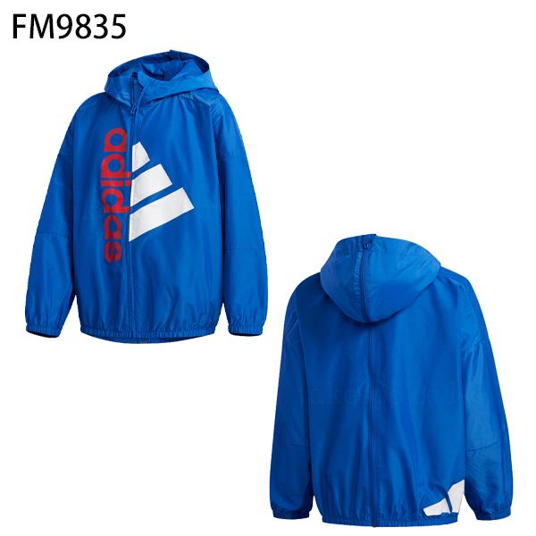 adidas（アディダス） ジュニア パーカー ウインドブレーカー 薄手 B
