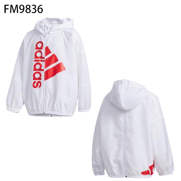 adidas（アディダス） ジュニア パーカー ウインドブレーカー 薄手 B