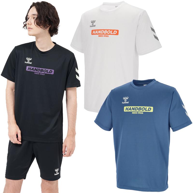 hummel ヒュンメル ハンドボール トレーニング ベーシック 半袖 T 