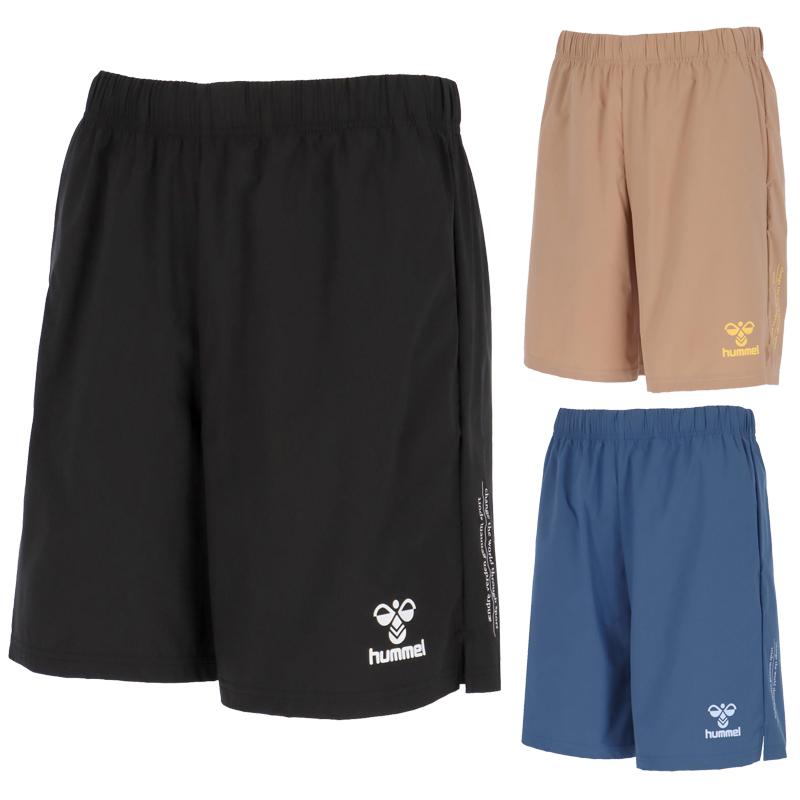 3枚セット　hummelヒュンメル ショート パンツ M hummel（ヒュンメル） メンズ カジュアル トレーニング ウーブン