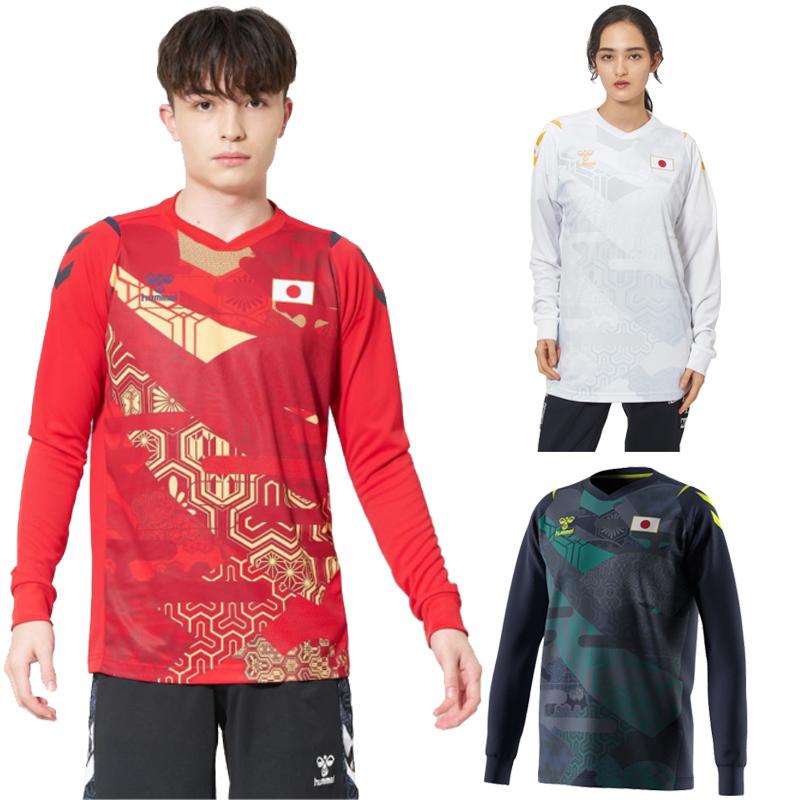 hummel（ヒュンメル） ハンドボール シャツ JAPAN 長袖 練習 HAP7196
