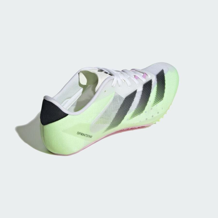 【美品】 adizero 陸上競技用スパイク adidas（アディダス） 陸上スパイク 短距離 アディゼロ スプリント