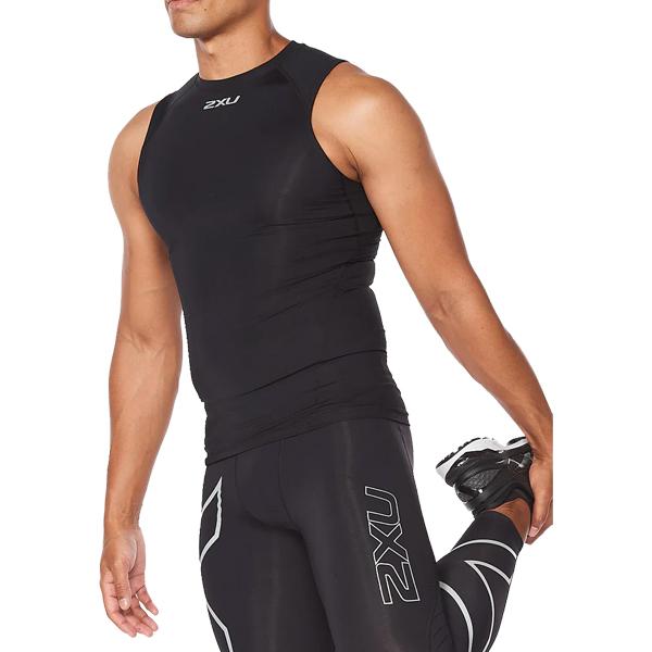 2XU ツータイムズユー メンズ PWXコンプレッション スリーブレストップ 