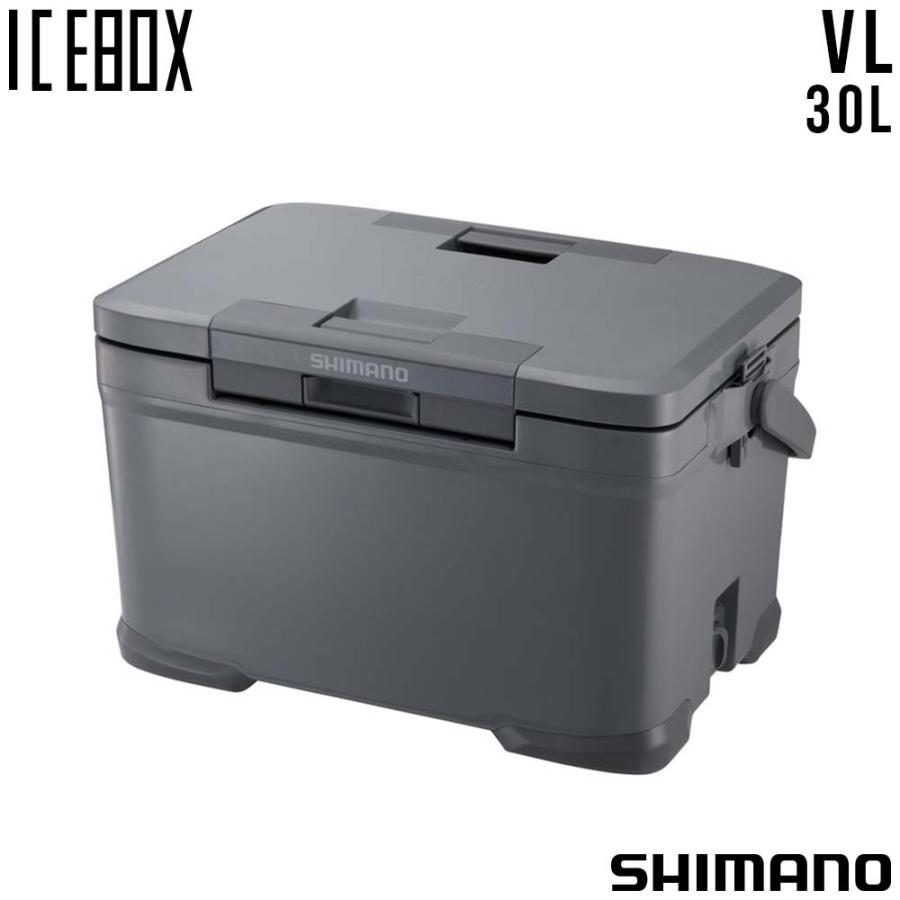 シマノ SHIMANO 半額品 クーラーボックス ICEBOX アイスボックス 30L 600円 爆買い 予約商品17 ミディアムグレー VL NX-430V 01