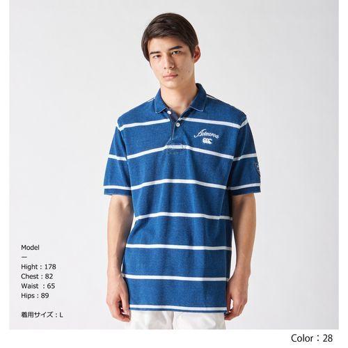 カンタベリー（Canterbury） 半袖 シャツ ショートスリーブ インディゴ
