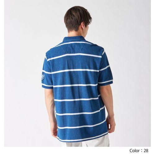 カンタベリー（Canterbury） 半袖 シャツ ショートスリーブ インディゴ