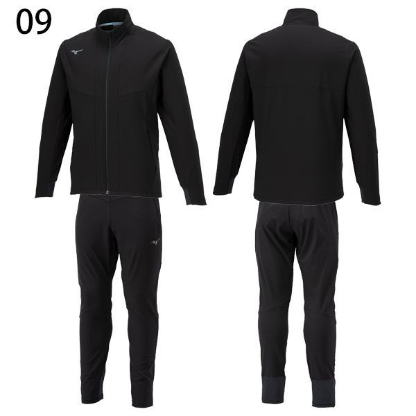 MIZUNO（ミズノ） トレーニングウェア ストレッチ 防風 撥水 上下