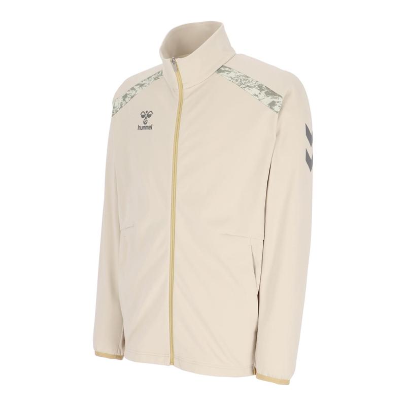 新品未使用‼︎ HUMMEL ベージュ　ジャージ hummel（ヒュンメル） ジャージ セットアップ 上下 トレーニング