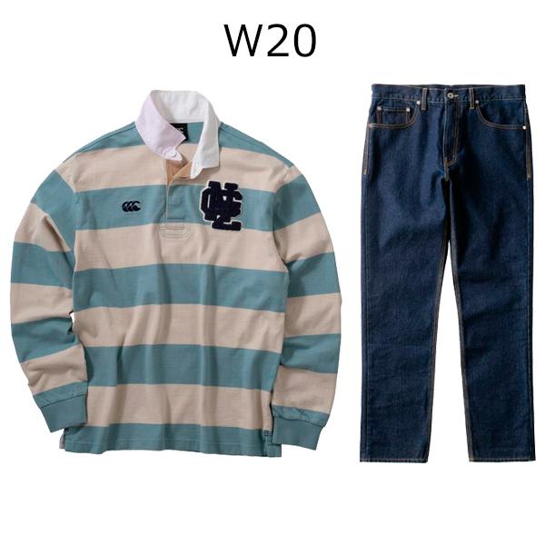 カンタベリー ラガーシャツとパンツセット カンタベリー ラガーシャツとパンツセット カンタベリー ラガーシャツ