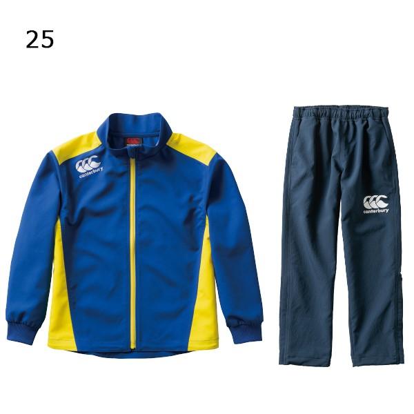 canterbury プラクティスジャケット XL ネイビー/イエロー カンタベリー（Canterbury） ラグビー ジュニア トレーニングウエア