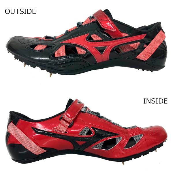 ミズノ 陸上スパイク 短距離 クロノインクス 9 U1GR2030 62カラー U1GA2100 のカラー別注 富士スポーツ限定 