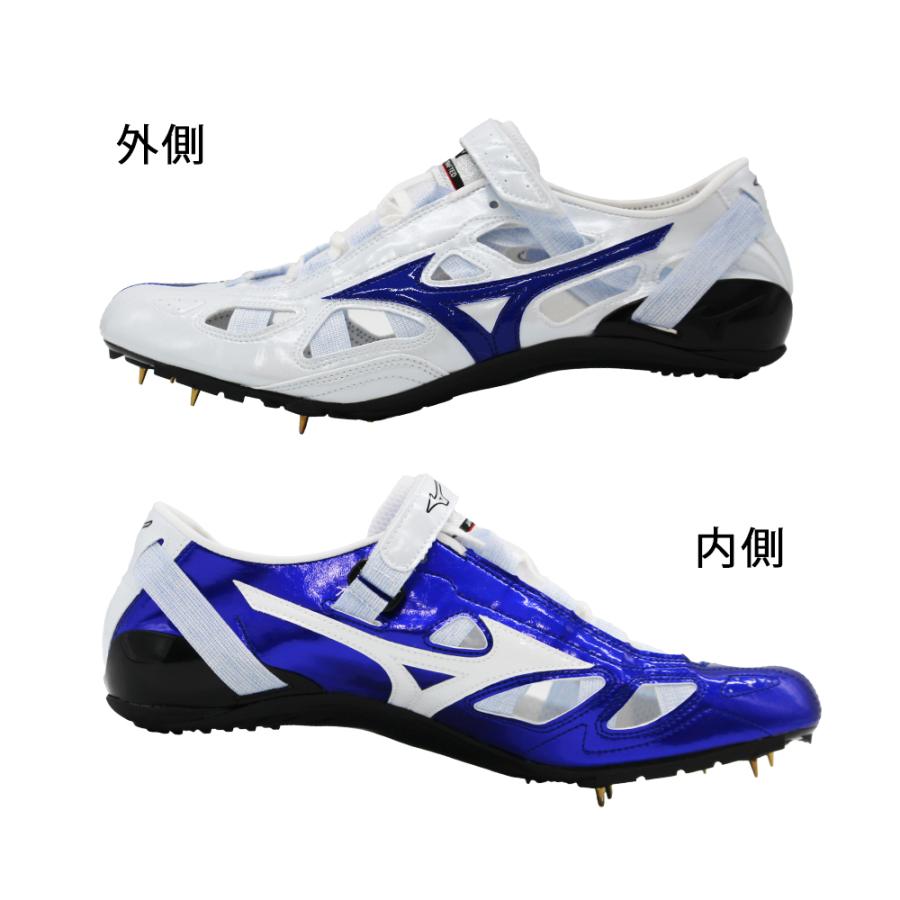 Mizuno 青白 スパイクシューズ MIZUNO ミズノ公式 クロノインクス JAPAN 短距離 ハードル ユニ