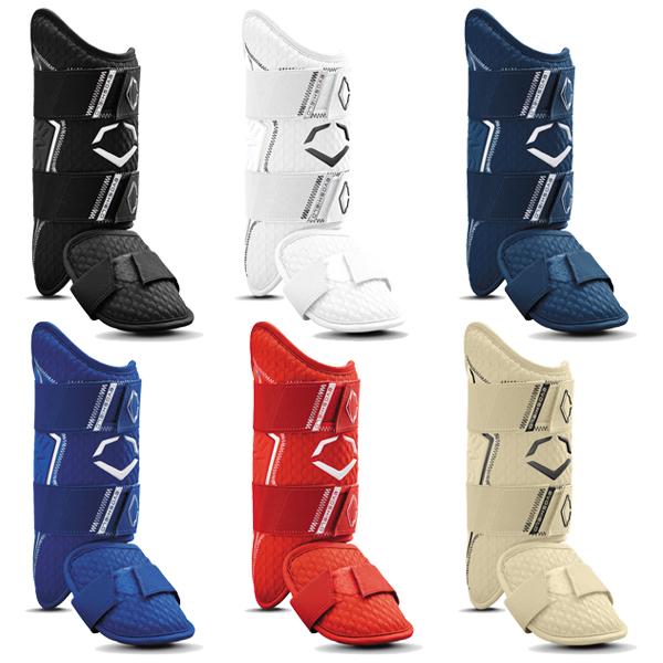 EVOSHIELD PRO-SRZ ADULT レッグガード　レッド EVOSHIELD（エボシールド） 野球 硬式 軟式 ソフトボール PRO SRZ 2.0
