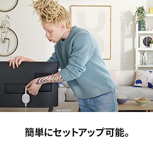 クロームキャスト Google ストリーミングデバイス Chromecast Snow