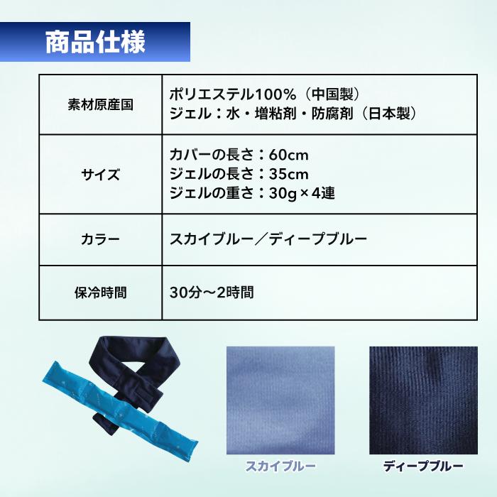 ネッククーラー 保冷剤 首掛け 三重化学工業 熱中症対策グッズ 熱中症