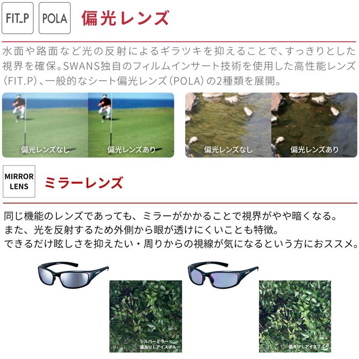 SWANS サングラス E-NOX EIGHT8 G2 スワンズ 野球 スポーツ ジュニア テニス ゴルフ UVカット 99％ メンズ レディース 子供 ブランド 高校野球対応 おしゃれ_5