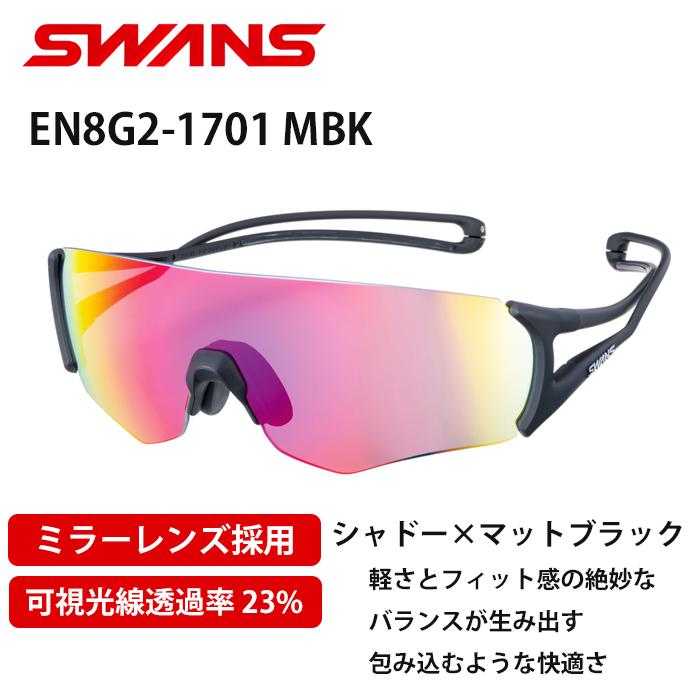 SWANS E-NOX EIGHT8 G2 偏光レンズ スポーツサングラス SWANS（スワンズ） サングラス E-NOX EIGHT8 G2 野球 スポーツ