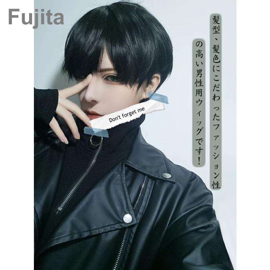 高級ウィッグ新品(メンズ顔)5個セット Amazon.co.jp: Aisiqueensウィッグ ショート メンズ センター