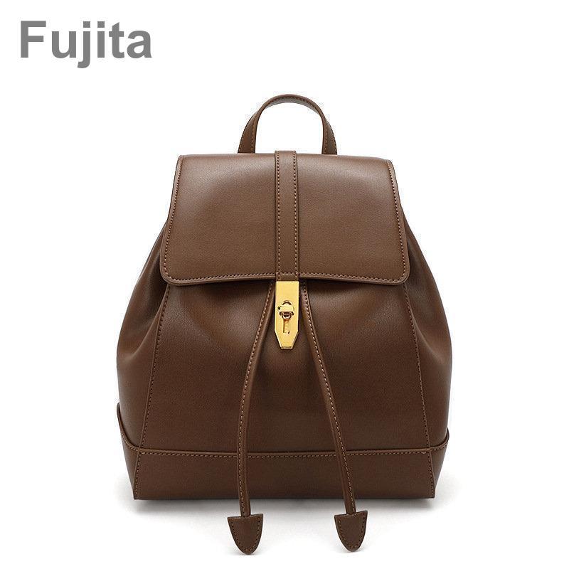 新品 A4 本革 フルレザー リュック バックパック ショルダー レザー 茶色 本革 リュック 牛革 レディース レザー ショルダーバッグ バック