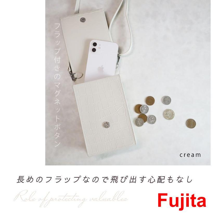 スマホポーチ スマホポシェット スマホショルダー レディース 斜め掛け 肩掛け 軽量 コンパクト 縦 定期入れ ミニバッグ おでかけ かわいい 上品 旅行｜fujita-store｜12