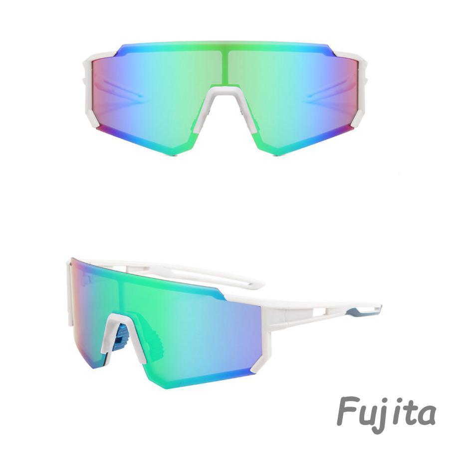 偏光 サングラス UVカット スポーツサングラス　クリアな縁のメガネ サングラス 偏光 スポーツサングラス 男女兼用 偏光レンズ