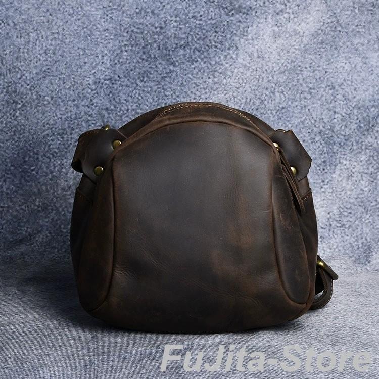 ショルダーバッグ【牛革】メンズ バッグ ミニバッグ ショルダー 本革 茶 ショルダーバッグ メンズ 本革 ミニバッグ 小型 斜め掛けバッグ