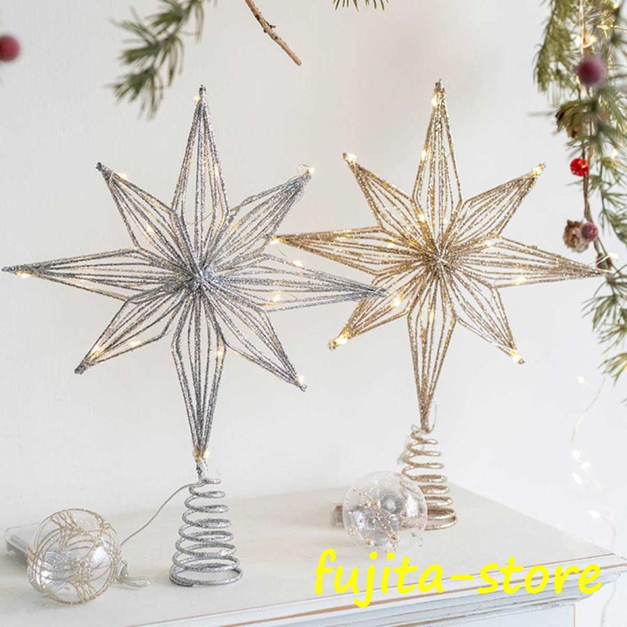 ベツレヘムの星　クリスマス　オーナメント　セット　クリスマスツリー　ゴールド　星 簡単組立式】ウッドベースツリー ベツレヘムの星 オーナメント