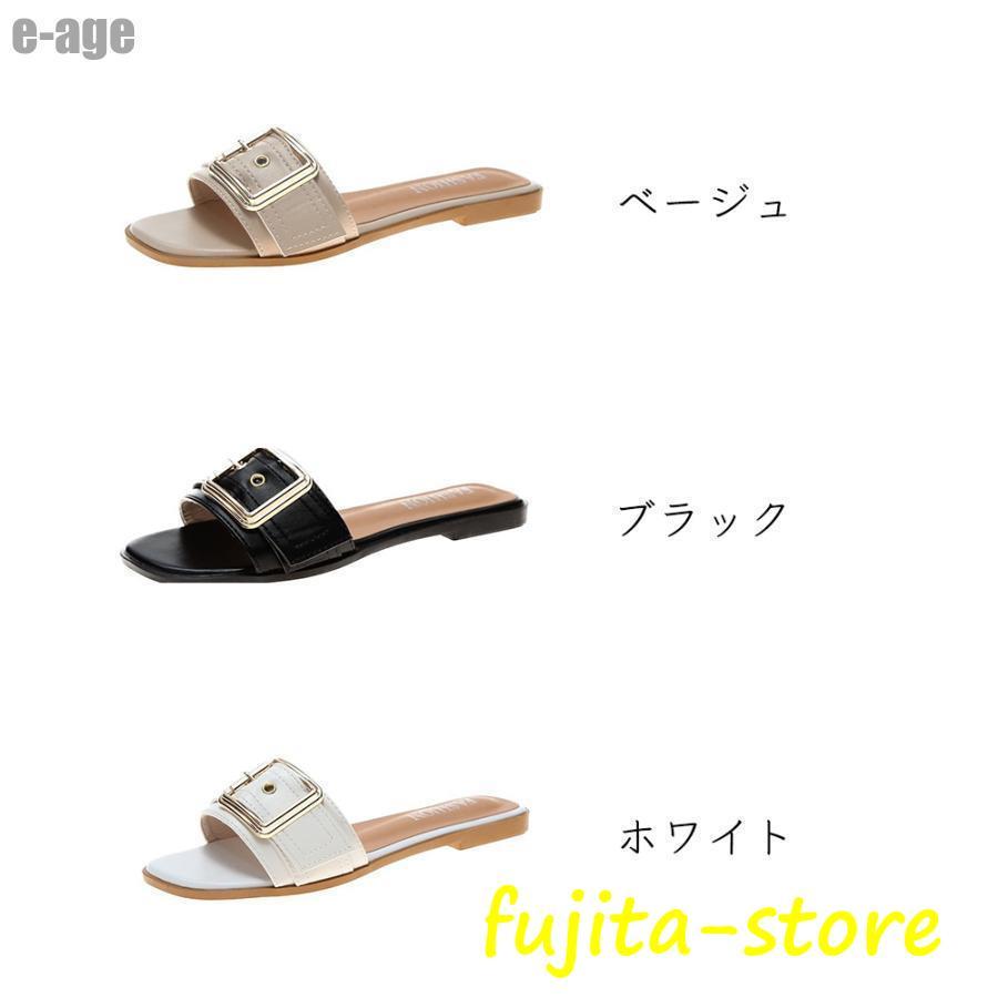 サンダル スリッパ レディース 夏 ぺたんこ｜fujita-store｜05