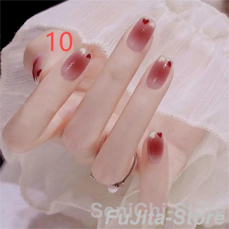 ネイルチップ フットネイル デザインチップ 全20種 セルフネイル