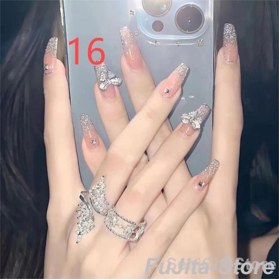 ネイルチップ フットネイル デザインチップ 全20種 セルフネイル