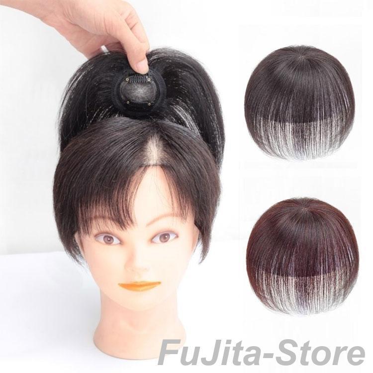 人毛100%☆ヘアピース 部分ウィッグ　かつら 白髪隠しPV35 ウィッグ 部分ウィッグ 人毛100％ 白髪隠し 長15cm ヘアピース