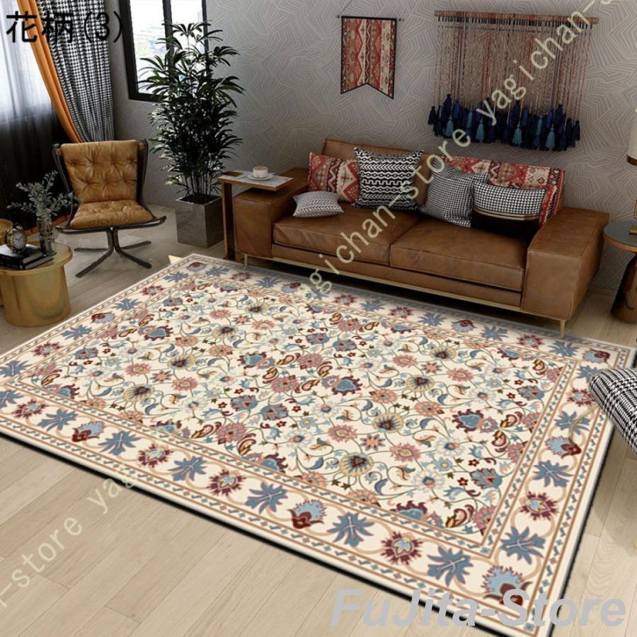 ラグ カーペット ラグマット 春夏秋冬用 おしゃれ 北欧 ペルシャ