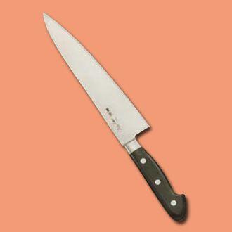 杉本(全鋼)　牛刀（ブルニエナイフ）（両刃）　30cm　ASG-02