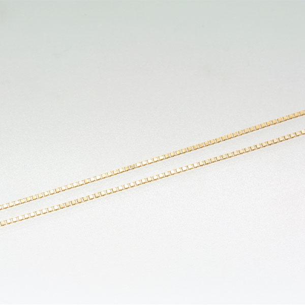 18金ベネチアンチェーンネックレスの画像