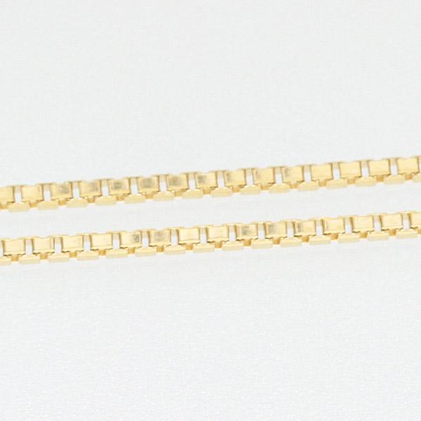 18金イエローゴールド ベネチアンチェーンネックレスの画像