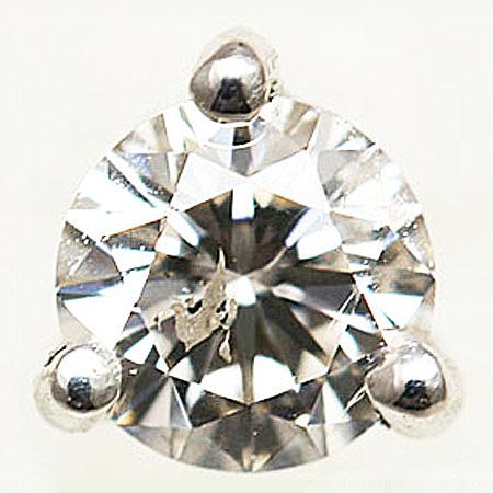 18金ホワイトゴールド　一粒ダイヤモンド スタッドピアス 両耳用 18金ホワイトゴールドダイヤモンドピアス 男性用/女性用 男女兼用でお