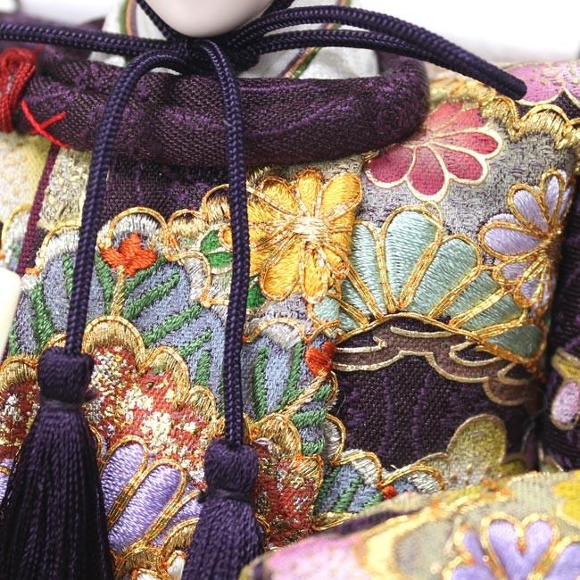 【新品】 雛人形 五人飾り 三段飾り 『伝統工芸士 望月龍翠作　十番親王（松）黒檀調三段飾り』 【OC3636571724】(128018円)