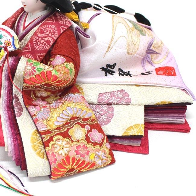 【新品】 雛人形 五人飾り 三段飾り 『伝統工芸士 望月龍翠作　十番親王（松）黒檀調三段飾り』 【OC3636571724】(128018円)