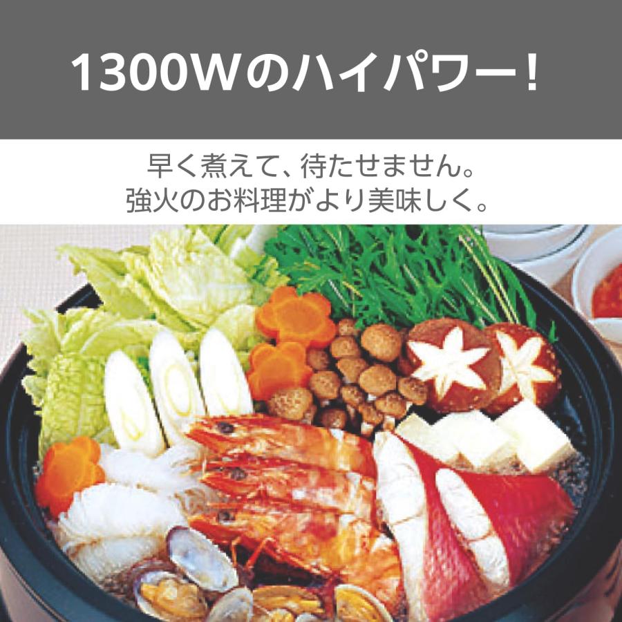 テスコム（TESCOM） グリルなべ 3.4L 直火可能 1300W たこ焼きプレート