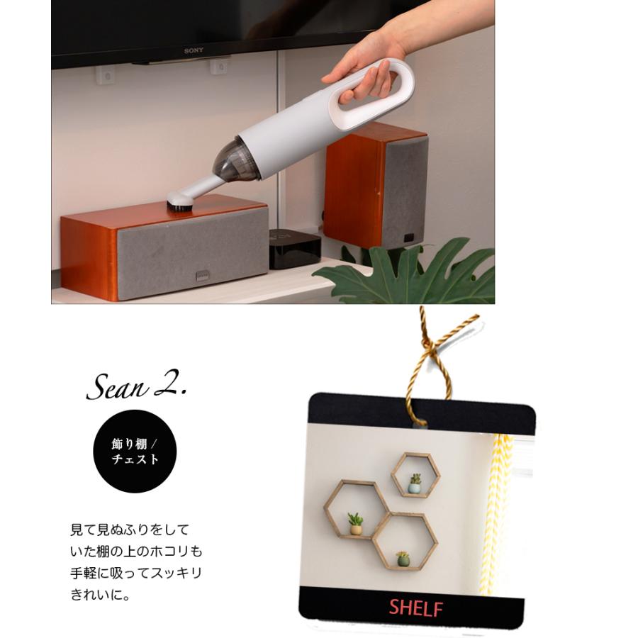ヒーローグリーン ハンドクリーナー 掃除機 コードレス HV-22GY