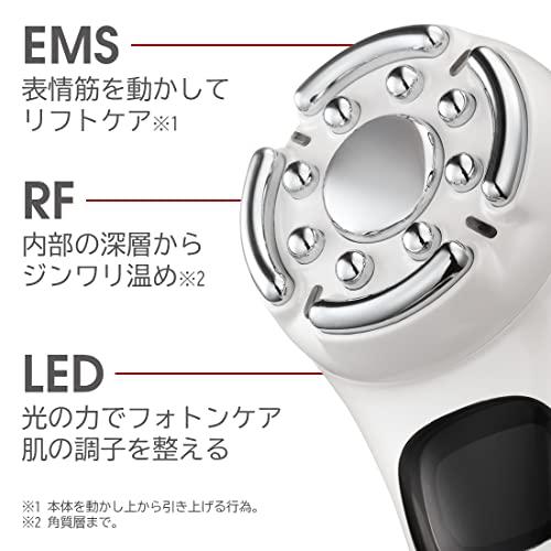 CATTRE NiCHOICE RF光エステ美顔器 NBT-218 ホワイト : よっしー CATTRE NiCHOICE RF光エステ美顔器 NBT-218 ホワイト : よっしー