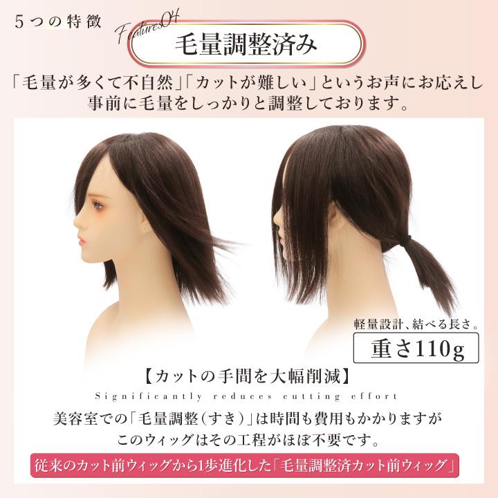 TefuRe（テフリ） 【送料無料】医療用ウィッグ カット前 小さめ 大きめ