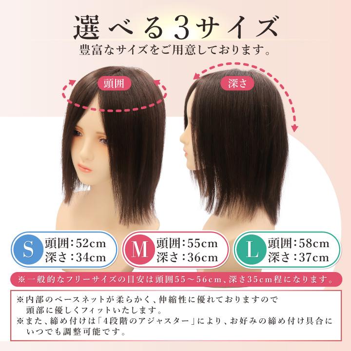 TefuRe（テフリ） 【送料無料】医療用ウィッグ カット前 小さめ 大きめ