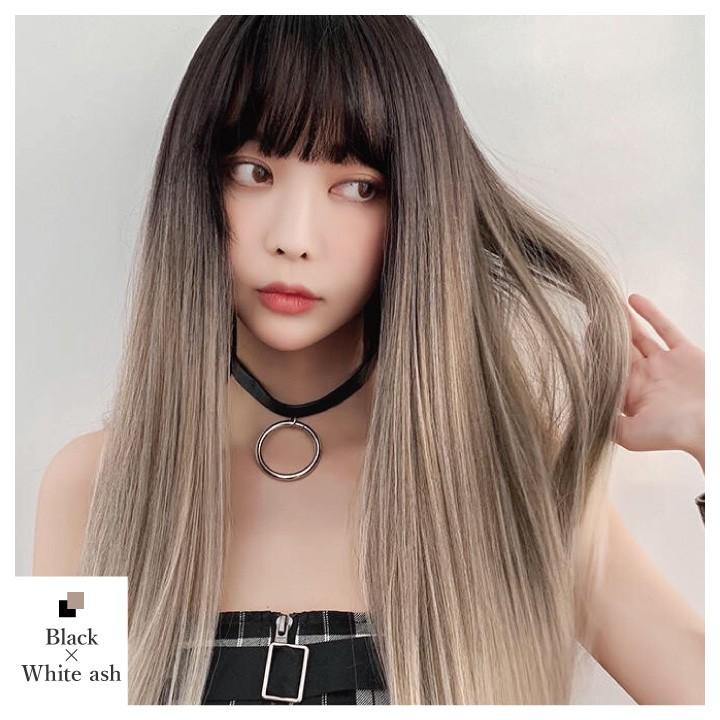 ウィッグ ロング ストレート フルウィッグ アッシュ グラデーション Wig 富士達 ふじたつ Tefure テフリ Modeロングストレート C 11 ウィッグ コスプレ 仮装の富士達 通販 Yahoo ショッピング