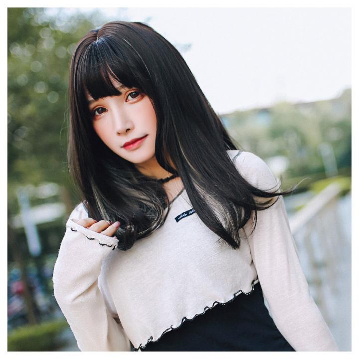 アウトレット ウィッグ ロング 自然 ピンク 茶髪 黒髪 メッシュ インナーカラー セミロング ミディアム レディース かつら 耐熱 小悪魔ミディ C 72 Out ファッションウィッグ エクステ Tefure 通販 Yahoo ショッピング