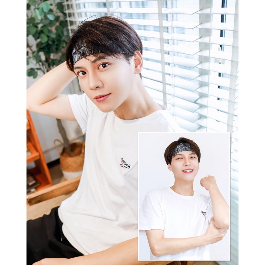 メール便送料無料 3点まで ヘアバンド メンズ 洗顔 スポーツ