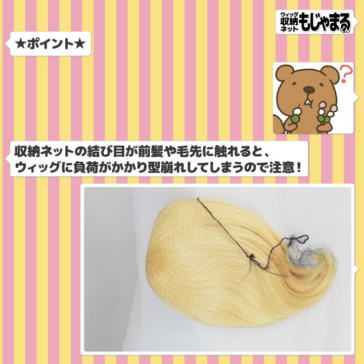 約20枚入り ウィッグ用保護ネット カバーネット ウィッグネット