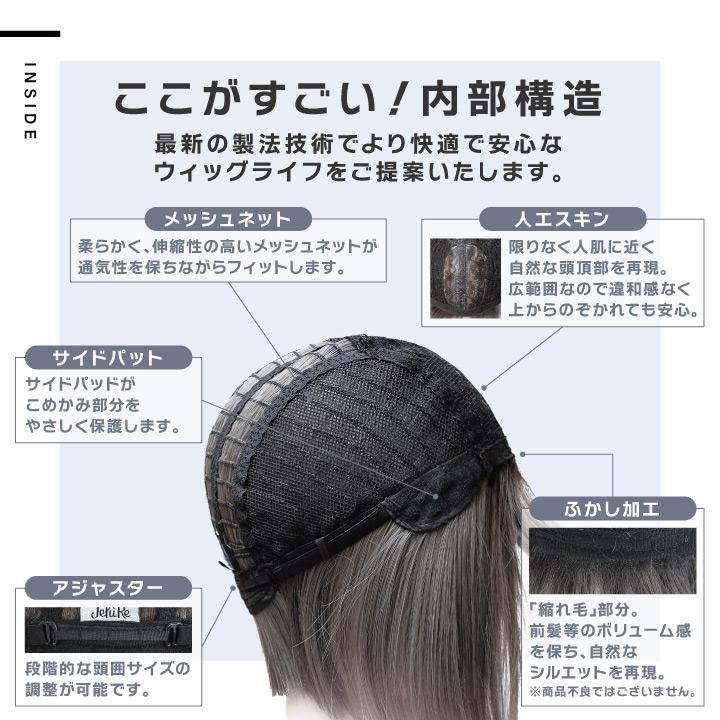 TefuRe（テフリ） 送料無料 ウィッグ ボブ ショート ピンク ブルー