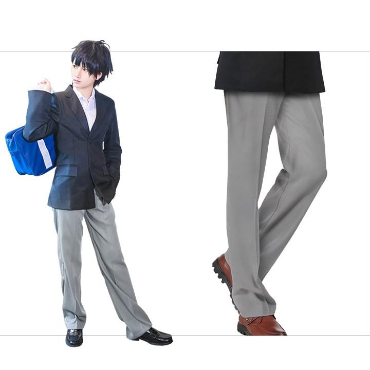 仮装 パンツ スラックス ズボン 男装 コスプレ 衣装 カラー 男子 制服 ダンス 白 黒 グレー 紺 パンツ単品 D6015 ウィッグ コスプレ 仮装の富士達 通販 Yahoo ショッピング